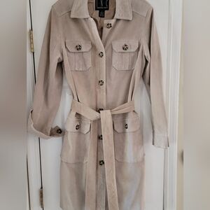 INC International Concepts Suede Coat